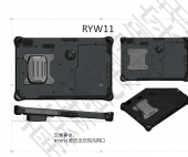 11.6寸Windows系统加固平板电脑修改出双百兆网口